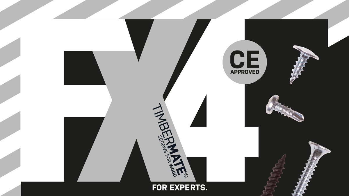 harclo57's tweet photo. The new FX4 Range - The perfect screw for Drywall ⚫️
#FXRange #FX4 #Drywallscrews #keepingitsimple #makingitsecure https://t.co/99NbTlKVQO