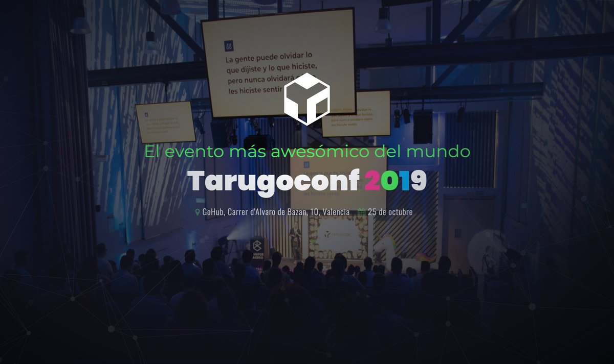 Onestic's tweet image. Almost there! Only a few more hours until @Tarugoconf starts! We open the doors at 9.30am, see you tomorrow! #tarugo4