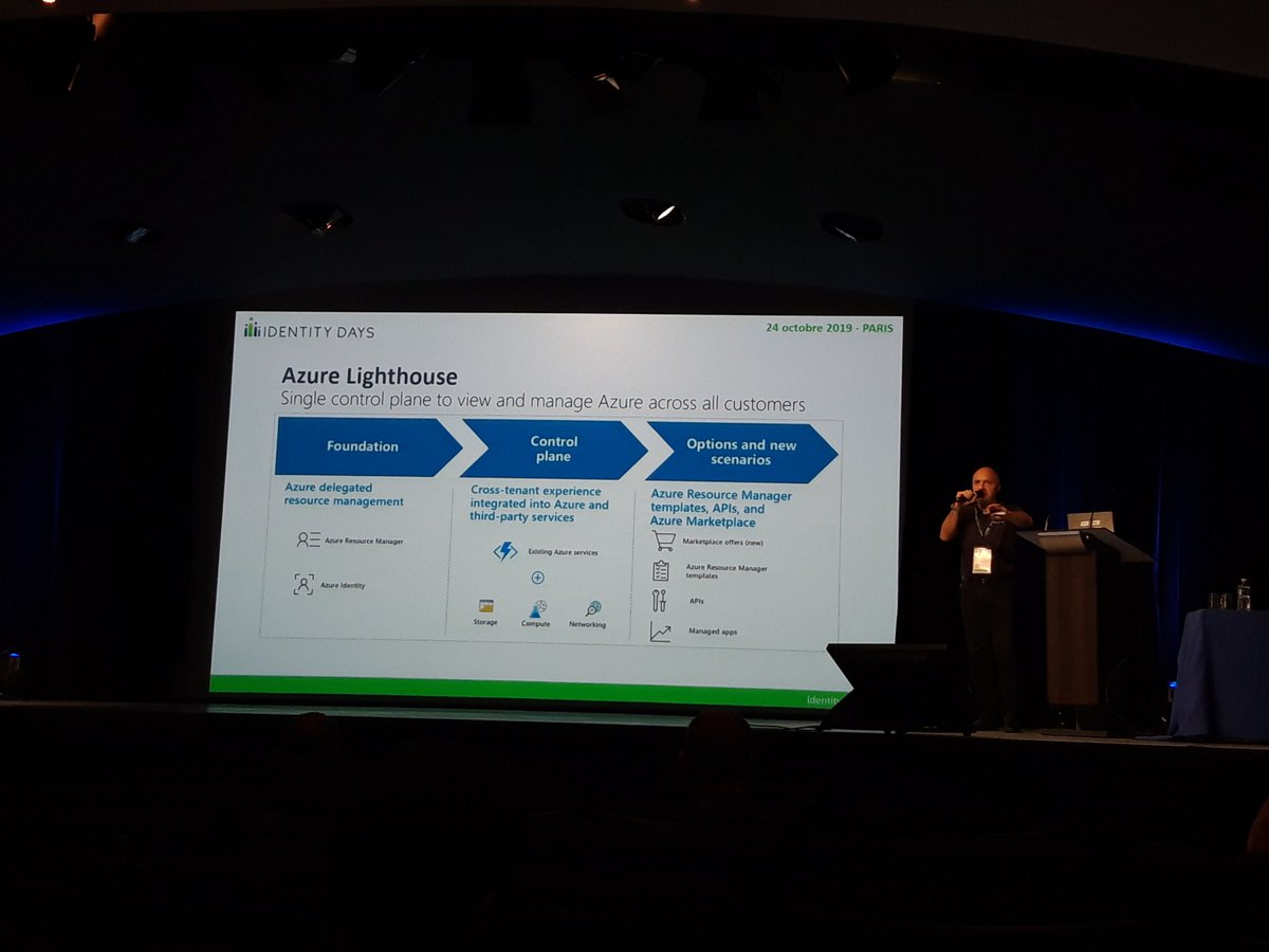 HaifaBouraoui's tweet photo. Azure lighthouse sounds great #identitydays #azuread #IAM can't wait to use it! https://t.co/SAj7eSNezg