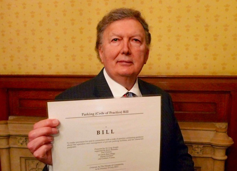 Concerned about the on-going delay in publishing my Parking Act’s Code of Practice, so today In the House of Commons, I chivvied the Government along. Action needed soon!
