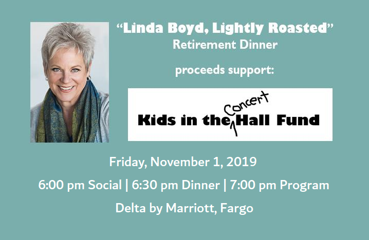 FMSymphony's tweet photo. Don't miss your chance to say farewell and THANK YOU to Executive Director Linda Boyd for all of her hard work and dedication to the FMSO over the years as she moves on to a well-deserved retirement. Grab your tickets today! https://t.co/JQnOACddJ1 https://t.co/1IemVAveqo