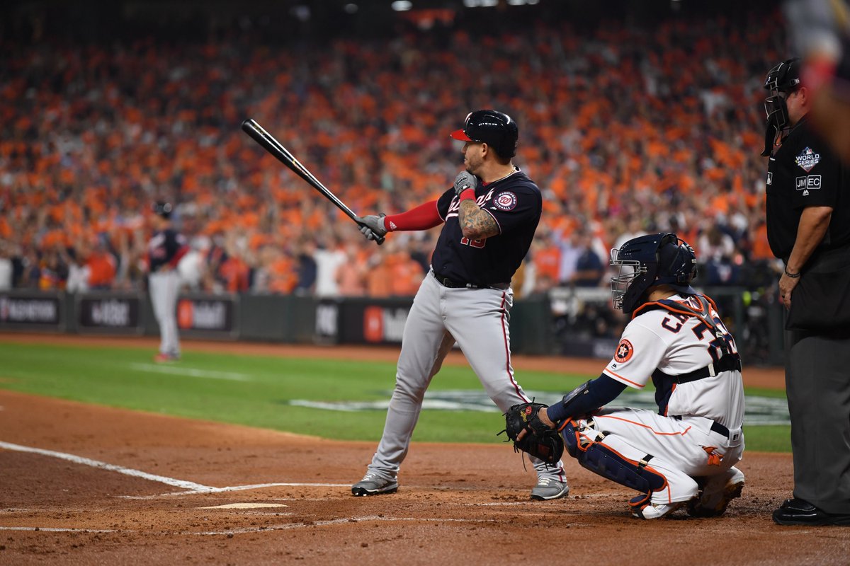 Nationals's tweet photo. Orange you glad we're headed home up 2-0?

#WorldSeries // #STAYINTHEFIGHT https://t.co/GXODJuxXwp