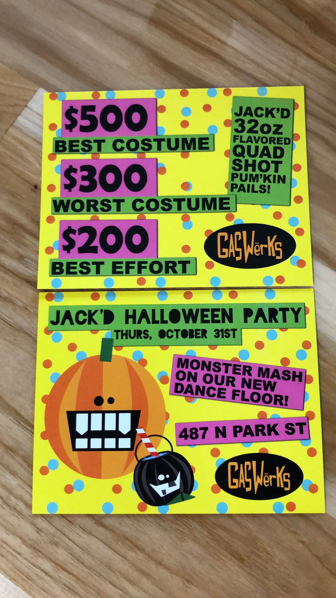 Gaswerks_ParkSt's tweet photo. Don’t miss out on Halloween night👻💀🎃 https://t.co/FmmKDe9CKv