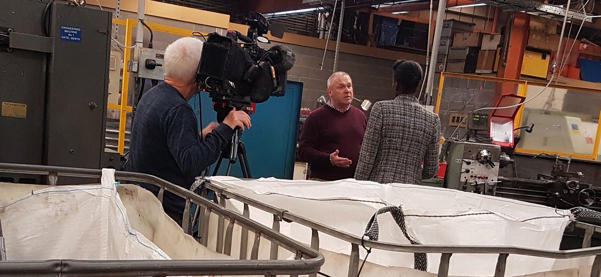 meddingsEng's tweet photo. Visit from the BBC today for The Sunday Politics Show South west to interview us about EU Employment Law post Brexit. #bbcnews #manufacturing https://t.co/oPfYmWlSIR