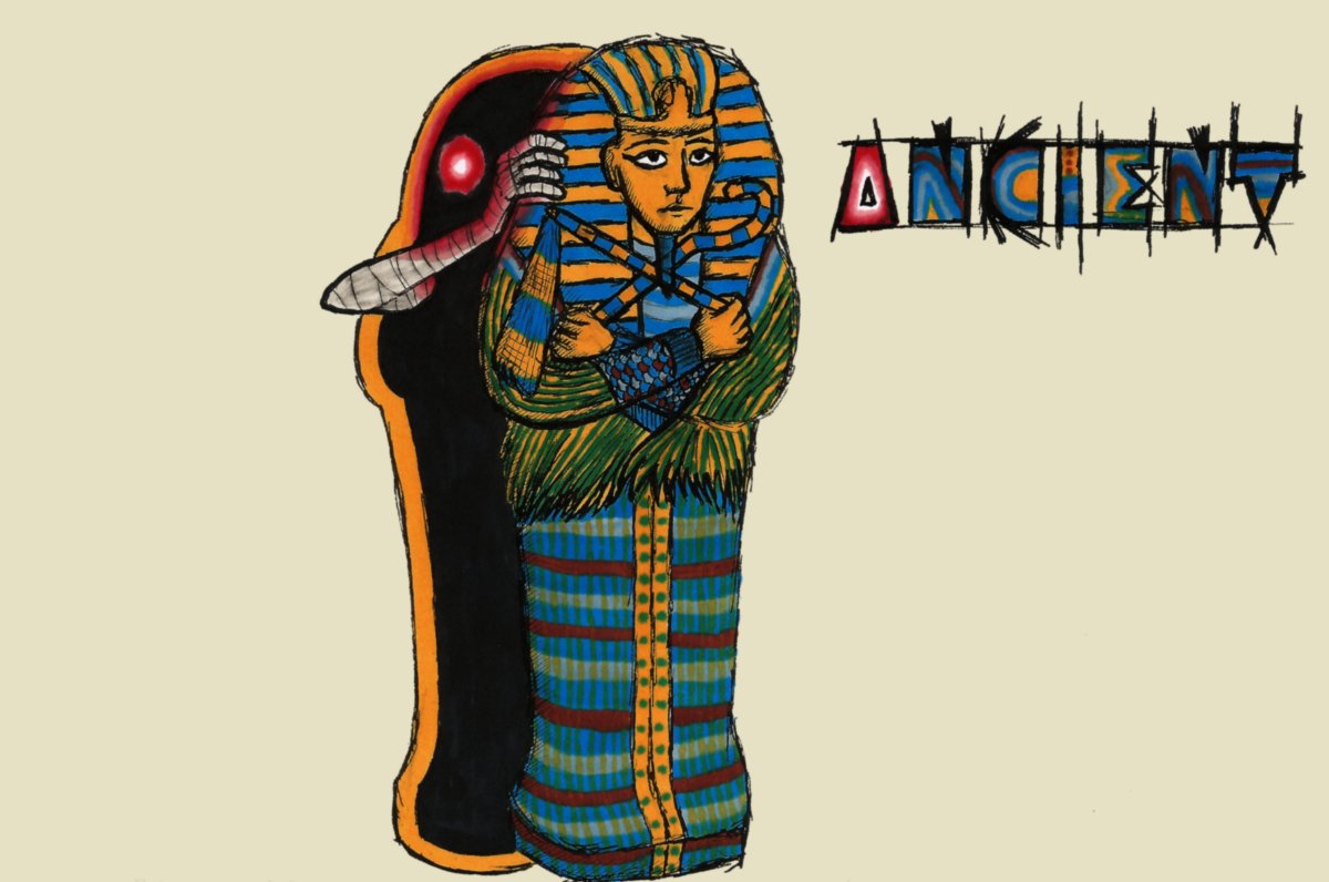 #inktoberday23 Day 23: Ancient
