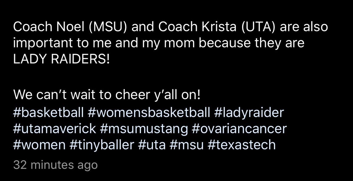 Join Sadie, Noel &amp; I next Wed, Oct 30th at UTA for our Fight against Ovarian Cancer Exhibition Game! There will be a lot of champions in the building! #Mustangs #Mavericks #RedRaiders #BetheDifference