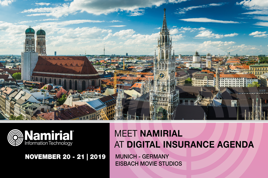 Nov 20/21 Munich 🇩🇪 Meet Namirial at "Digital Insurance Agenda" Conference bit.ly/DIAMUC19-EN - Looking forward to deliver our demo of the Namirial e-signing solution together with <a href="/Joerg_Lenz/">Jörg Lenz 🇪🇺</a> and Klaus Fellner. #DIAMUC #DigitalInsurance #DigitalSignature #eIDAS #Namirial