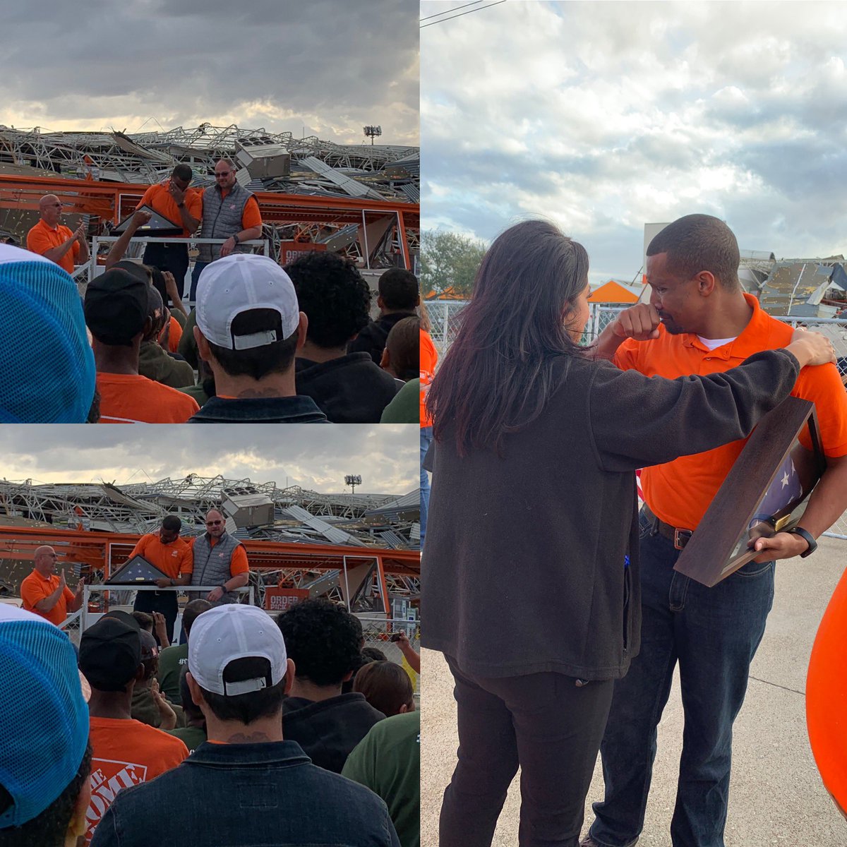 Tori Bronson (@tori_bronson) on Twitter photo Jordan, our home town hero, was presented with one of the flags that was still hanging after the tornado. <a href="/DaveRebtoy/">Dave Rebtoy</a> <a href="/SimentalLisa/">Lisa Simental</a> <a href="/Oscar86604735/">Oscar</a> Jordan, our home town hero, was presented with one of the flags that was still hanging after the tornado. <a href="/DaveRebtoy/">Dave Rebtoy</a> <a href="/SimentalLisa/">Lisa Simental</a> <a href="/Oscar86604735/">Oscar</a>