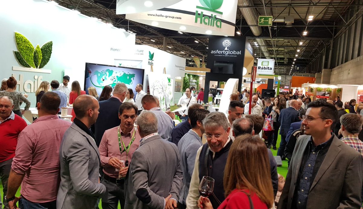 🌱 Segundo y tercer día de Haifa Iberia en #fruitattraction2019 
Compartiendo conocimientos y momentos únicos con nuestros socios y amigos 🌱
#haifaiberia #haifagroup #naturallivepainting
#zappa <a href="/FruitAttraction/">Fruit Attraction</a>