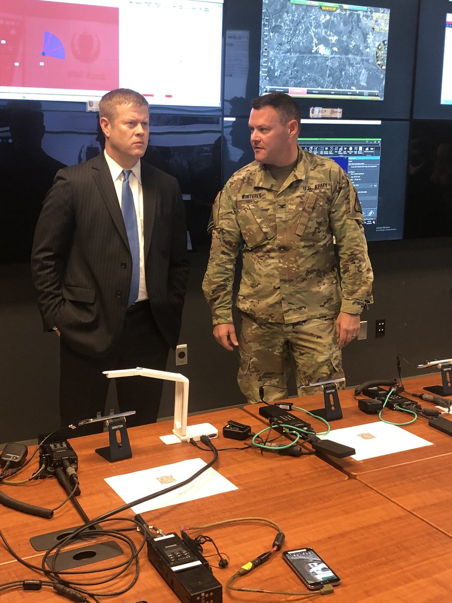 SecArmy's tweet photo. The Network CFT/PEO 3CT team has done some incredible work here. Getting this technology into the hands of our #USArmy warfighters is going to make a world of difference. #Modernization #ArmyFutures https://t.co/GcF5eFj1Cr
