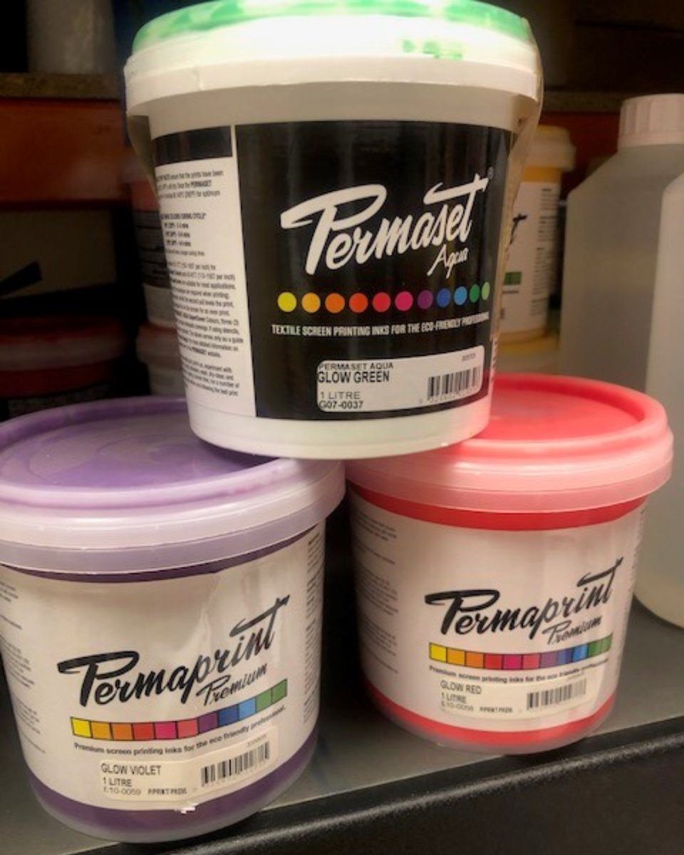 #PermasetAqua is a revolution in #textilescreen #printinginks. Permaset Aqua Aqua delivers #purecolour, a superior #softhandle and #excellentdurability in an easy to use #ink that is #environmentallyfriendly.

#screenprinting #permasetink #glowink #permasetpremium #inks #ink