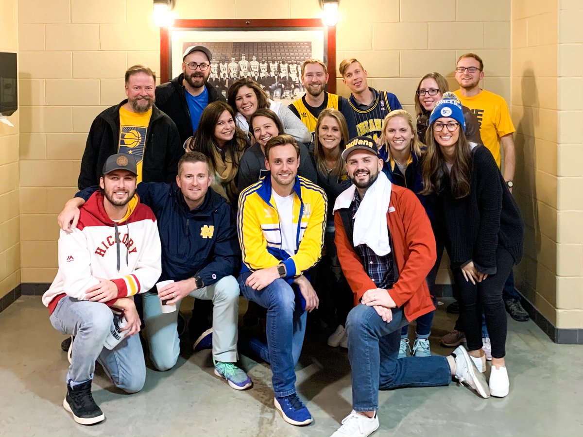 GetUpperHand's tweet photo. Our 4th Annual Pacers Home Opener team outing was a huge success! As a company proudly headquartered in Downtown Indianapolis, we love rooting for the Cers! #getupperhand https://t.co/eNIgK3c4wl
