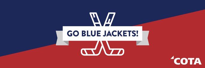 COTABus's tweet photo. Who is ready for GAME DAY! Watch @BlueJacketsNHL take on the Hurricanes tonight at 7 p.m. at @NationwideArena! CBUS will be extended to midnight to get you there hassle free! And remember to try COTA Connector on our standard, frequent and rush hour lines! #CanyouConnect? https://t.co/l79G61kVGC