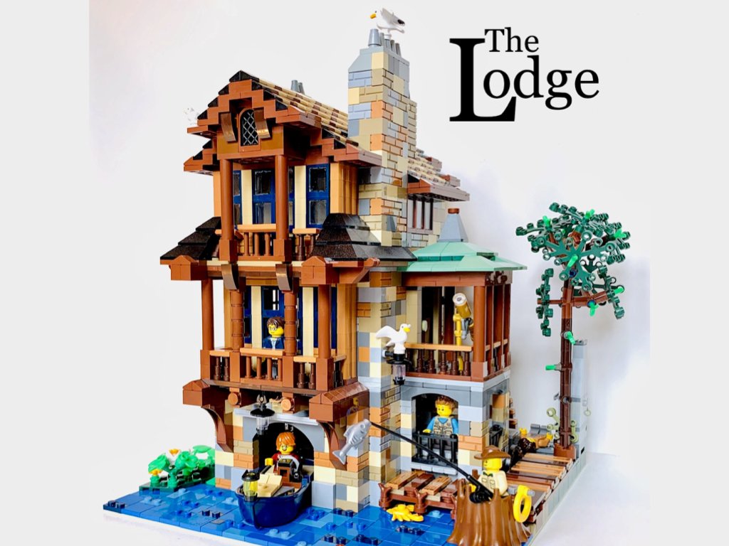 lego fishing lodge