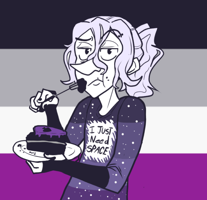 AlicesBrainPad's tweet photo. Ace week was pretty well timed given ma boy Kest is the focus of DDWG's current chapter! He's the grumpy Ace after my own spade shaped heart.
♠️💜♠️💜
https://t.co/hsvK5aiDmy
♠️💜♠️💜
#AceWeek #AceWeekCreations https://t.co/In9TRroEzl