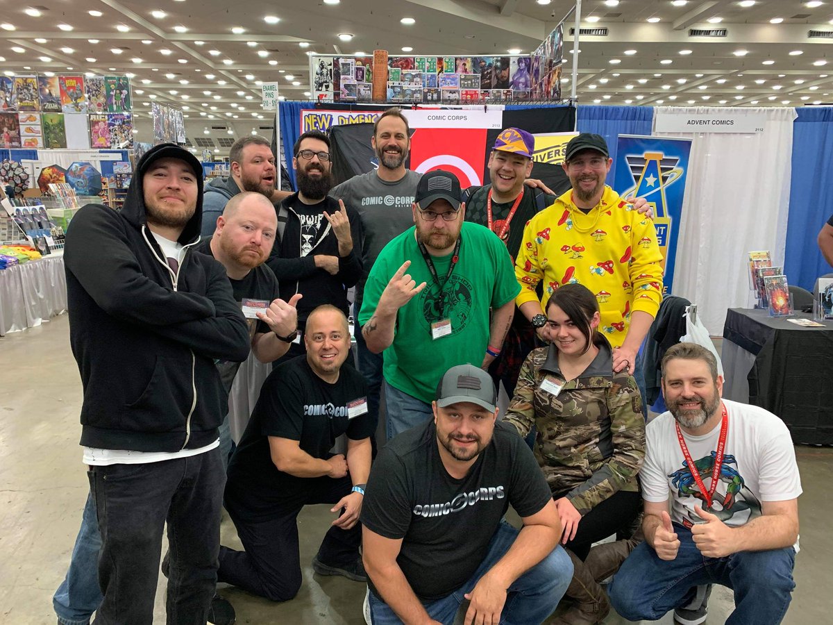 thecomicorps1's tweet photo. #baltimorecomiccon #comiccorps https://t.co/aTCpIb6exV