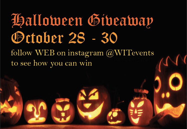 WITevents's tweet photo. Follow WEB on Instagram! https://t.co/jqM6zcMuAu