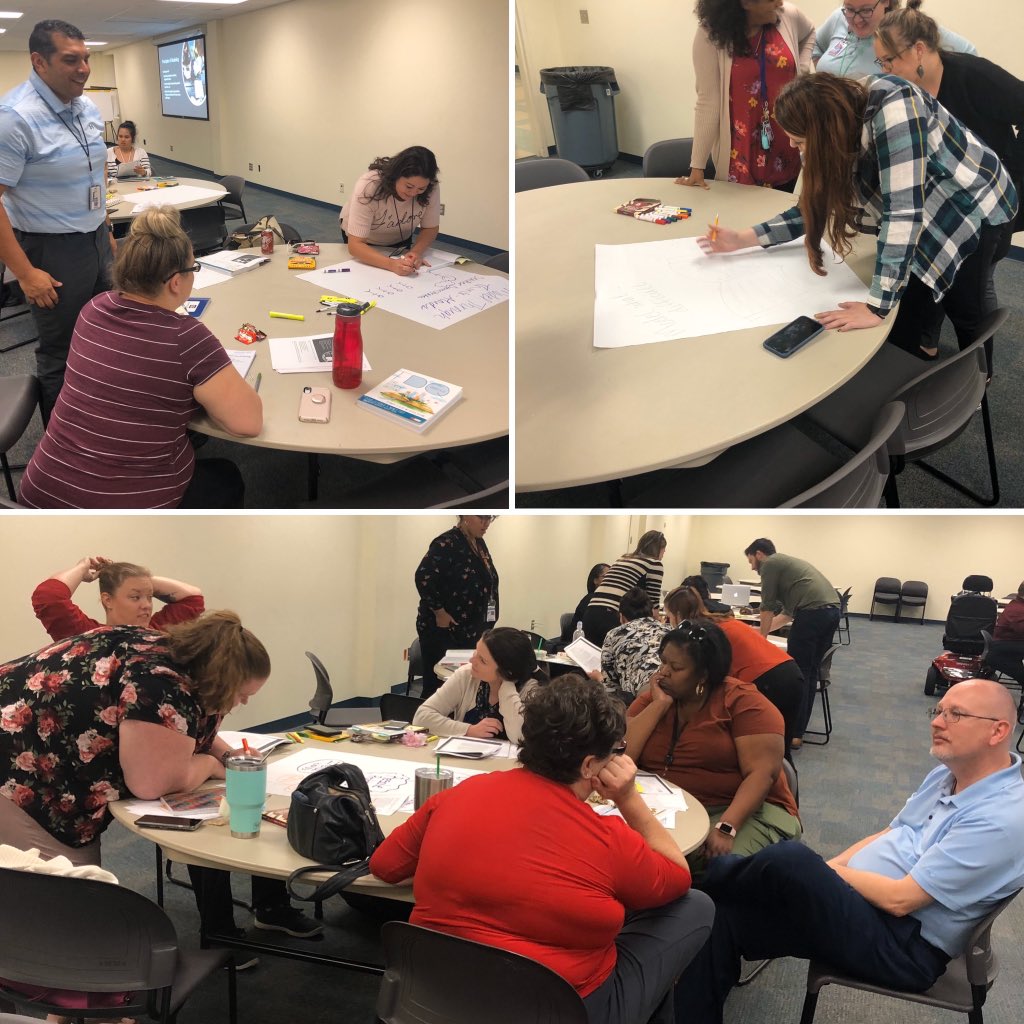 KISDLearns's tweet photo. Last night @KilleenISD_ Secondary Reading teachers had their Reading Collaborative. The Reading Collaborative is a cadre of teachers chosen by their campuses to support #reading instruction on the campus through additional #RigorousReading PD. #scpd #weareKISD https://t.co/PRvYjXcyCn
