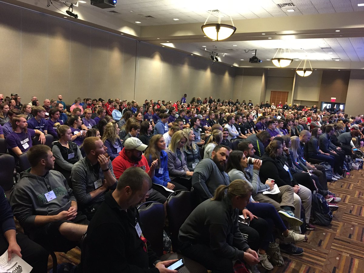 PhyEdJackie's tweet photo. #WHPE19 Wow - What a great room full of Health &amp; Physical Education professionals at the General Assembly picking off our #WHPE19 State Convention! https://t.co/HY5GZkpjfM