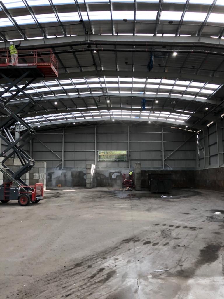 JDBushDecs's tweet photo. Here is one of our latest completed projects. This is the waste management centre at Pepperhill. We have used Bradite specialist coatings on all of the structural steel work https://t.co/IVWgVpfyqD