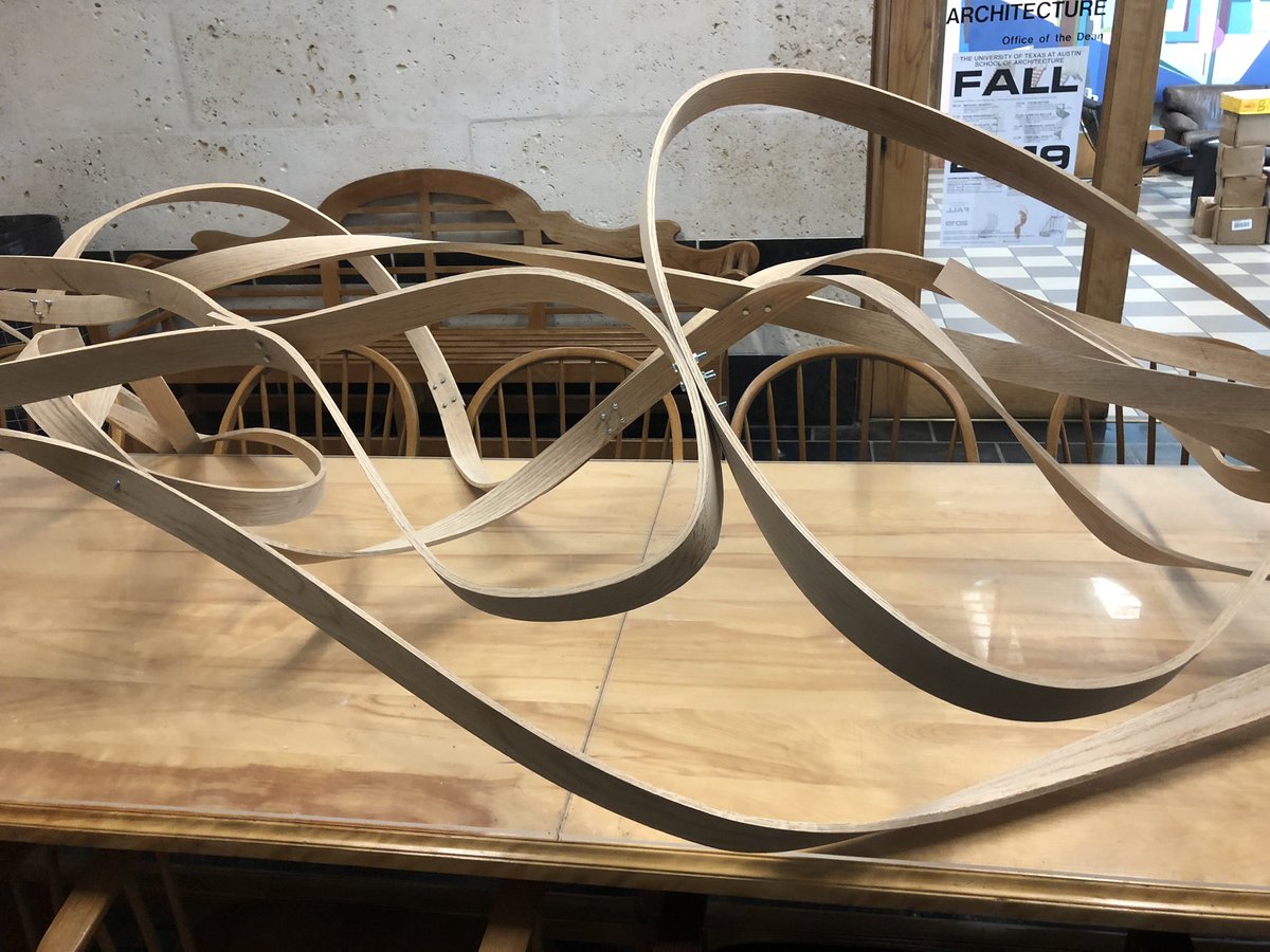 _canalesbr1's tweet photo. Holographic assisted steam bending. Amazing past 3 days at @acadiaorg in a workshop with @fologm + @GrimshawArch https://t.co/QaRKnf9oV0