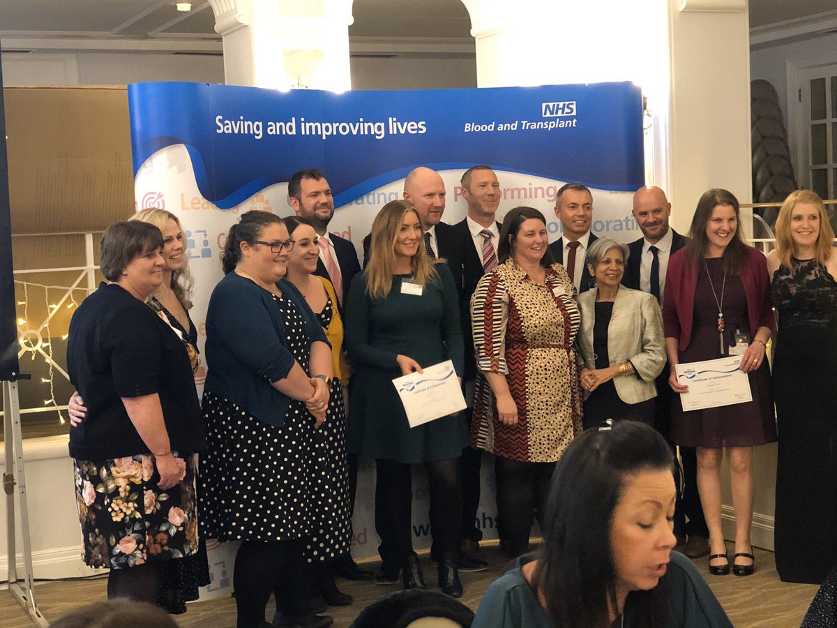 Very special day hearing from colleagues about how they have been touched about organ donation & a big congrats to @London_ODT for being highly commended in the engagement award & all winners and nominees #proud  #ourheros #awardceremony @nhsbt @loispayne26