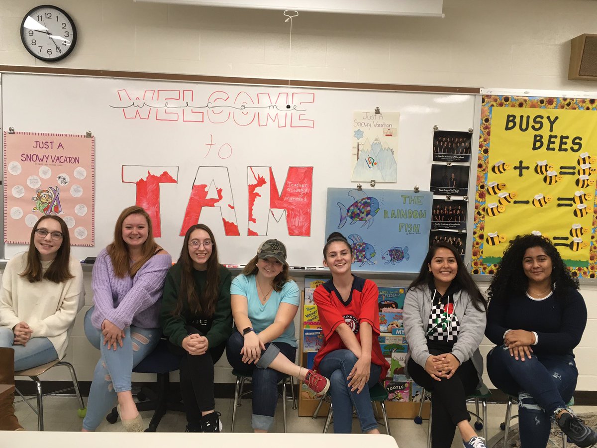 teachacademyctc's tweet image. TAM students are getting ready for the CTC Open House—Tonight 6-8. Come see us! #teachingRocks #teachInMaryland #fcpsctc