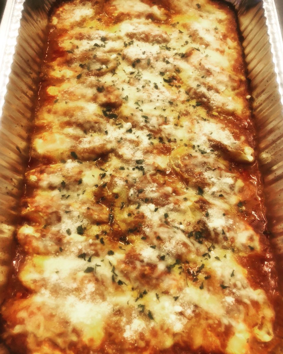 OSIsandwichshop's tweet photo. Stuffed Shells today! #oldschoolitalian #homemade #stuffedshells https://t.co/CaSGAmQTXS