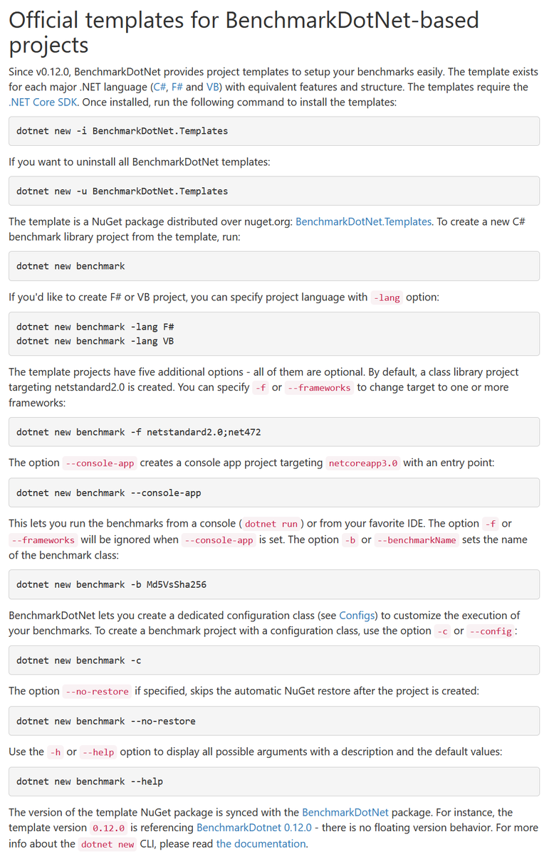 andrey_akinshin's tweet image. #BenchmarkDotNet v0.12.0 has been released!
.NET Core 3.1/.NET Framework 4.8 support, command-line templates, NativeMemoryProfiler, ThreadingDiagnoser, LINQPad 6 support, fast documentation search, and tons of other improvements!
benchmarkdotnet.org/changelog/v0.1…