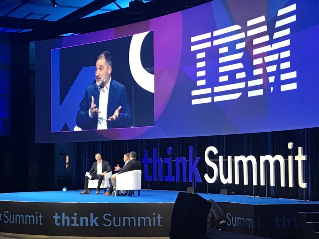 _blackbox_'s tweet photo. Fantastic presentations today at #thinksummit #ibm putting smart to work with #AymanAntoun https://t.co/pISTQBvHO1
