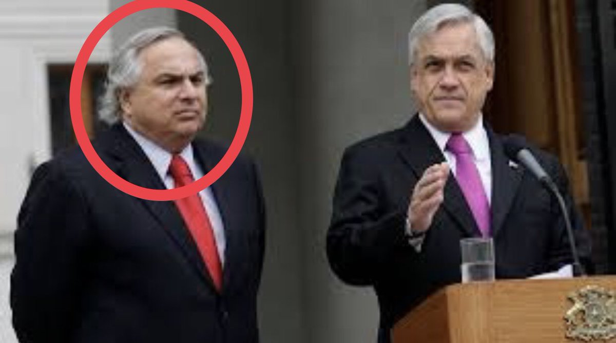 madeleintlSUR's tweet photo. #Ahora se entiende mejor la historia, el del círculo rojo es el Ministro de Interior de Piñera, Andres Chadwick, lo ven en las 2 #fotos? bueno, es el mismo que aparece con Pinochet legitimando su dictadura y es primo de Piñera #SonLosMismos #LaMismaDictadura #Chile https://t.co/SFd73o5v4v