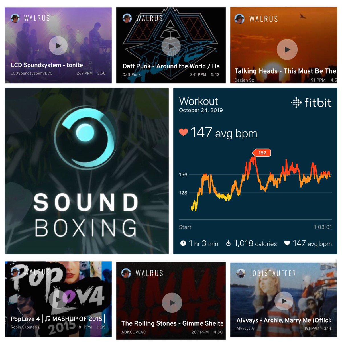 Long before <a href="/BeatSaber/">Beat Saber</a>, there was, and still *is* <a href="/soundboxingvr/">Soundboxing</a>. Unlimited workouts through a #VR <a href="/YouTube/">YouTube</a> browser that instantly captures user-made dances. Just crushed >1k cals in 1hr on <a href="/fitbit/">fitbit</a>. Routines by Walrus. <a href="/lcdsoundsystem/">lcdsoundsystem</a>, #DaftPunk, more:
soundboxing.co/user/steam/765…