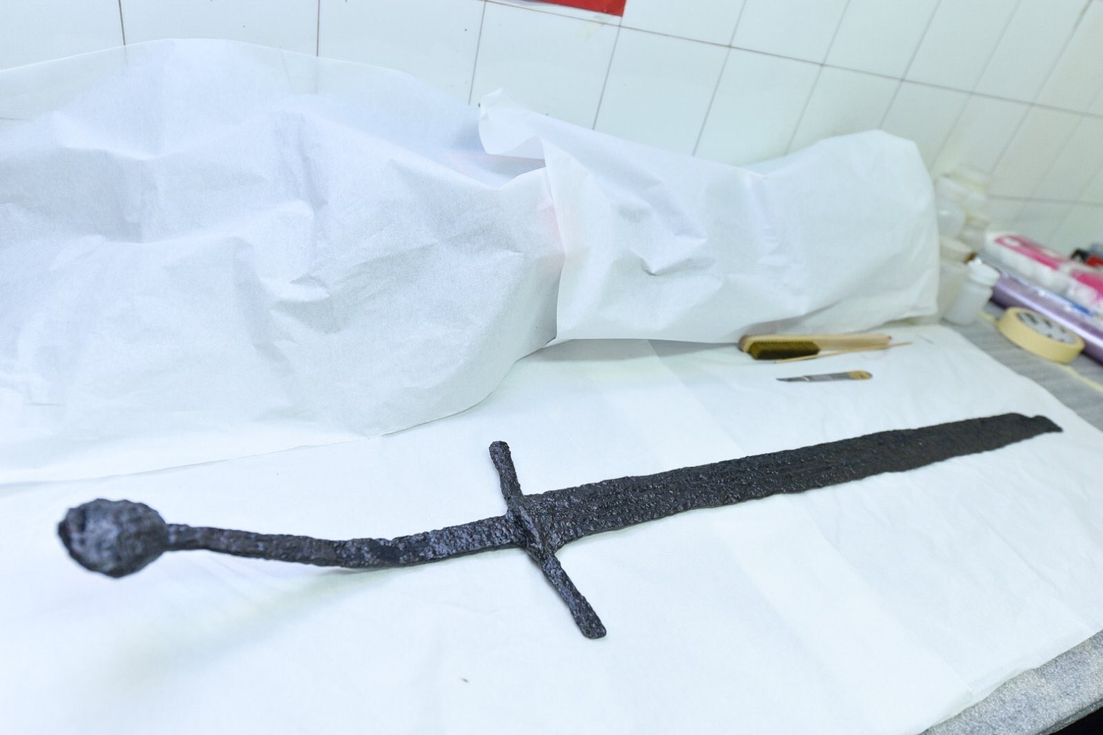 Excalibur' found? 700-year-old sword discovered stuck in a rock - AR15.COM