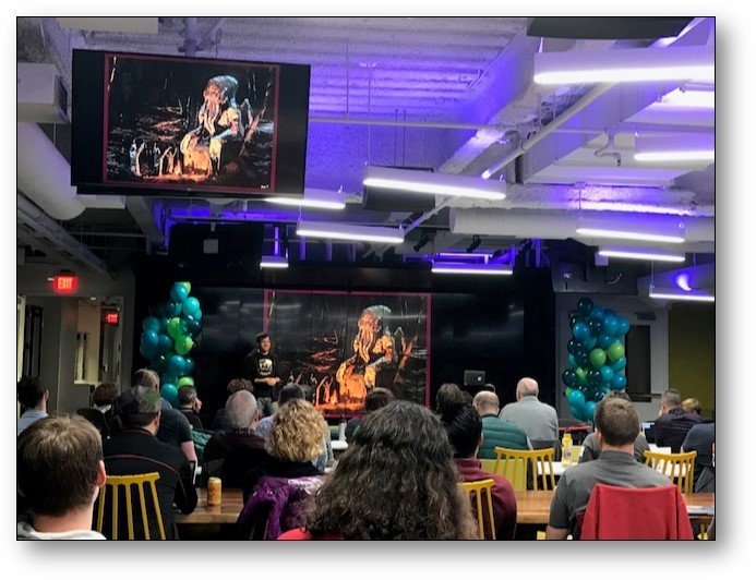 VanderTweet's tweet image. What a frightfully delightful night with the @pdxdevops crew yesterday! Thanks to @brainsnail, @ianbone and @eshamow for sharing their horror stories with all of us 🎃🧟‍♀️🕷🕸🦇

#PDXtech #DevOps #PDXdevOps