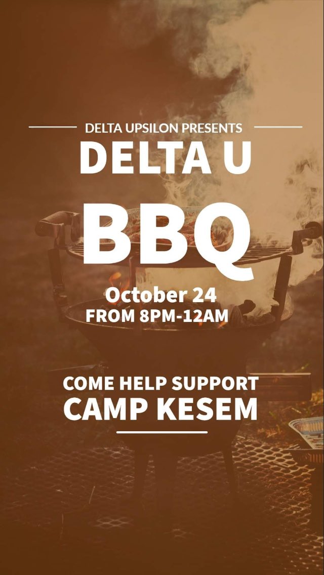 We will be having our fall philanthropy tonight at the chapter house from 8pm-12am! Come help support a UNL, student-led organization Camp Kesem!