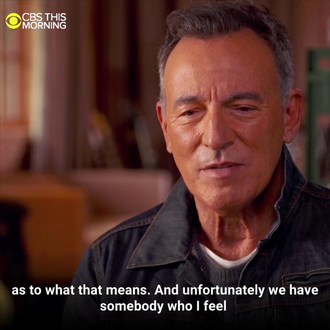 .springsteen responds to criticism from Pres. Trump: “We're living in a ...