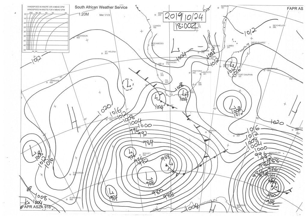 Synoptic Chart South Africa