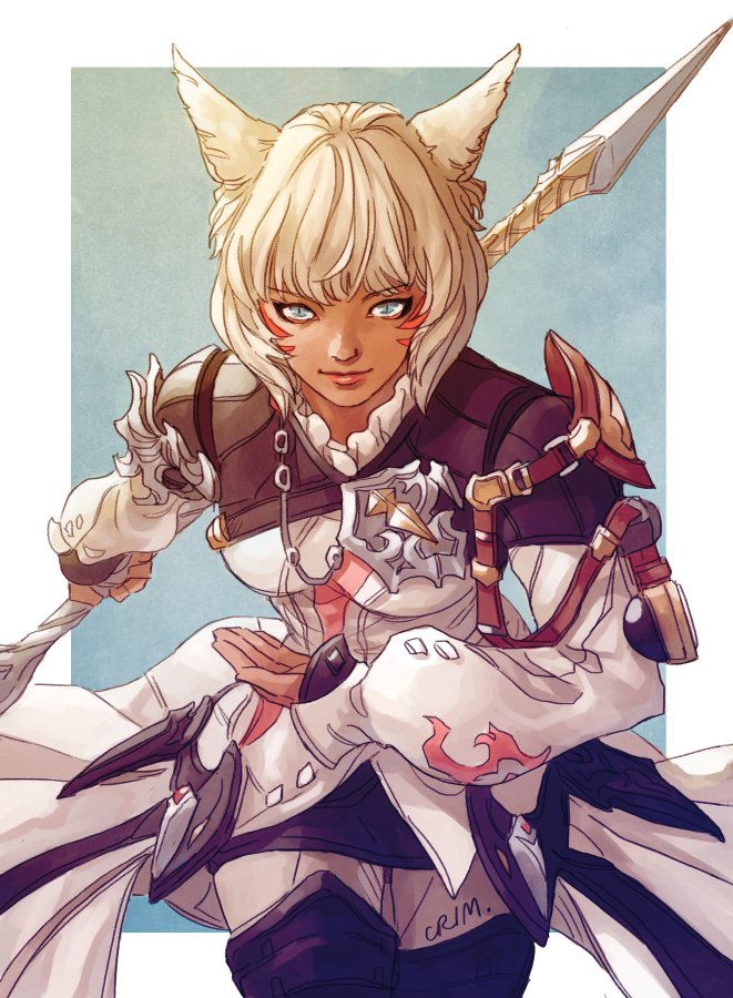 Today for D-Deck, Y'shtola from #FFXIV 