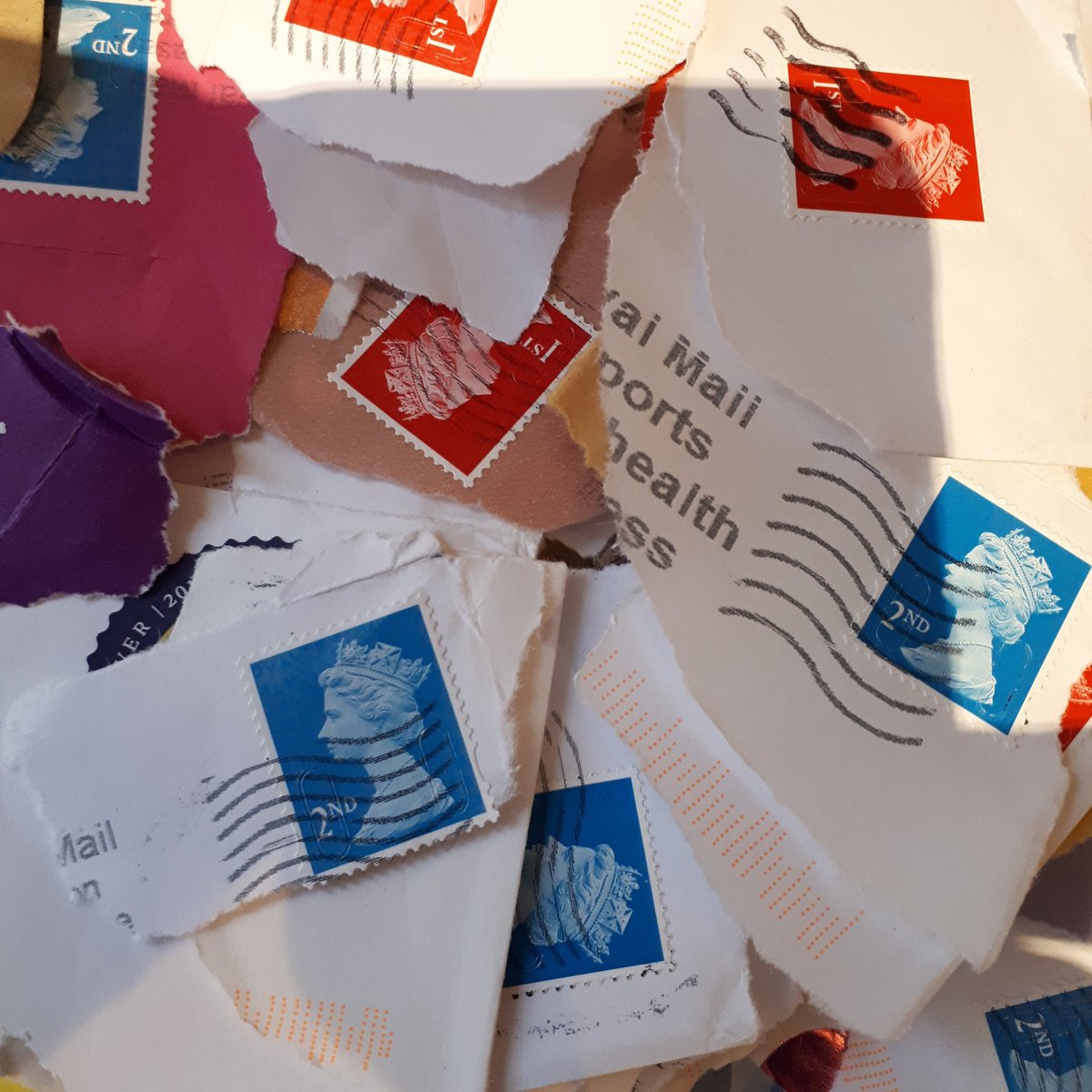 A little reminder that you can recycle your used stamps at Inspirations......we send them to @rnib @caninepartnersuk and @rspb_love_nature help us to #supportothercharities
#recyclestamps 
 @TheGrangeCentre