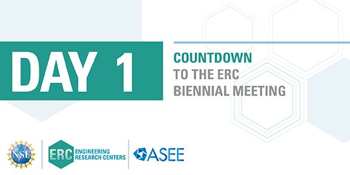 Important ERC technology sector include Microelectronics, Sensing, and IT <a href="/NSF/">U.S. National Science Foundation</a>  #NSFERC  #NSFfunded #SciComm #Countdown #PerfectPitch
