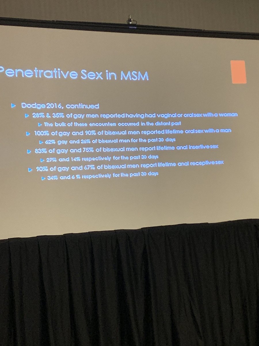 drrachelrubin's tweet photo. What does sex look like for you? DON’T assume you know. Gay men don’t necessarily have or want anal sex and they might have pain with penetration! #smsna2019 #pelvicfloorproblems https://t.co/HrkxqqGKsG
