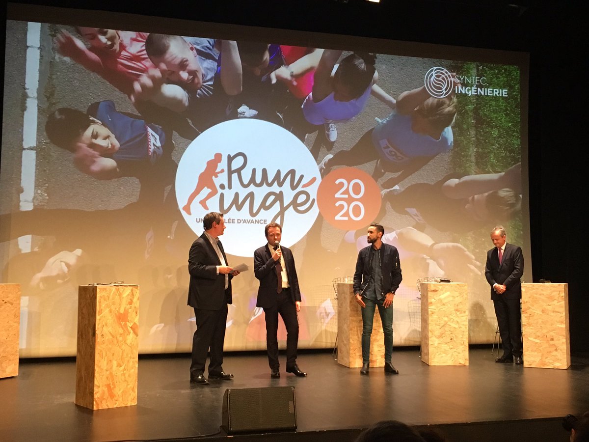 Syntec_Inge's tweet photo. #Meetinge2019 Retrouvez-nous à #Runinge notre prochain événement le 18 avril parrainé par Mounir Akbache #ingenieur et sportif de haut niveau. Merci pour son soutien et tous à vos baskets pour notre course de relais ! #ingenierie #sport https://t.co/qoRqUNiD9p