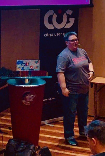 virtuEs_IT's tweet image. The #CUGTech of the @CUGNorway fall edition (on board of the Colorline Fantasy Oslo-Kiel-Oslo) has once again organized an awesome event. As a 1st time attendee and keynote speaker I really feel like a (NITRO) Queen with the great care, heartwarming feedback &amp;amp; wonderful gifts😍