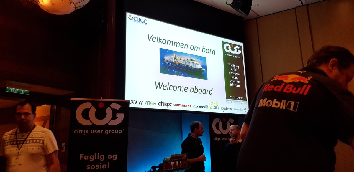 virtuEs_IT's tweet image. The #CUGTech of the @CUGNorway fall edition (on board of the Colorline Fantasy Oslo-Kiel-Oslo) has once again organized an awesome event. As a 1st time attendee and keynote speaker I really feel like a (NITRO) Queen with the great care, heartwarming feedback &amp;amp; wonderful gifts😍