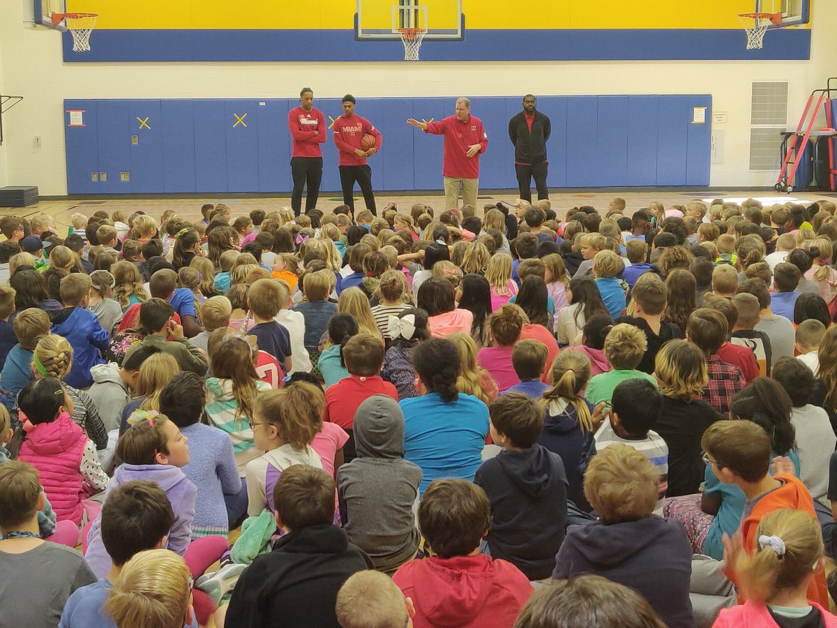 Had a blast speaking to a packed house today at Kramer Elementary! <a href="/nike_sibande/">Nike 🦅</a>, @TheRealJB07, and <a href="/MrReynolds25/">Coach Reynolds ⚫️🔴</a> were dropping nuggets! 

Thank you <a href="/MrMerzTSD/">Jason Merz</a> for having us!

#AdoptARedHawk
#BeYourBest
#ABCs
#FaceTheNation