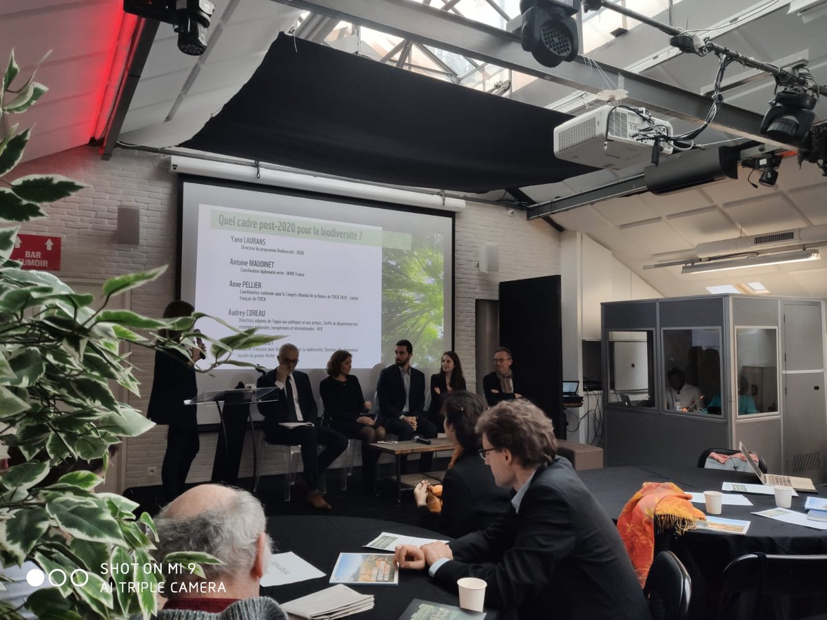 assoOREE's tweet photo. Merci à @WWFFrance, @AFBiodiversite , @IDDRI_ThinkTank ,@Economie_Biodiv , @UICNfrance pour cet évènement inspirant sur le capital naturel, le cadre post-2020 pour la #biodiversité, et les outils à notre disposition pour en permettre la conservation. https://t.co/S5TZqYkByv