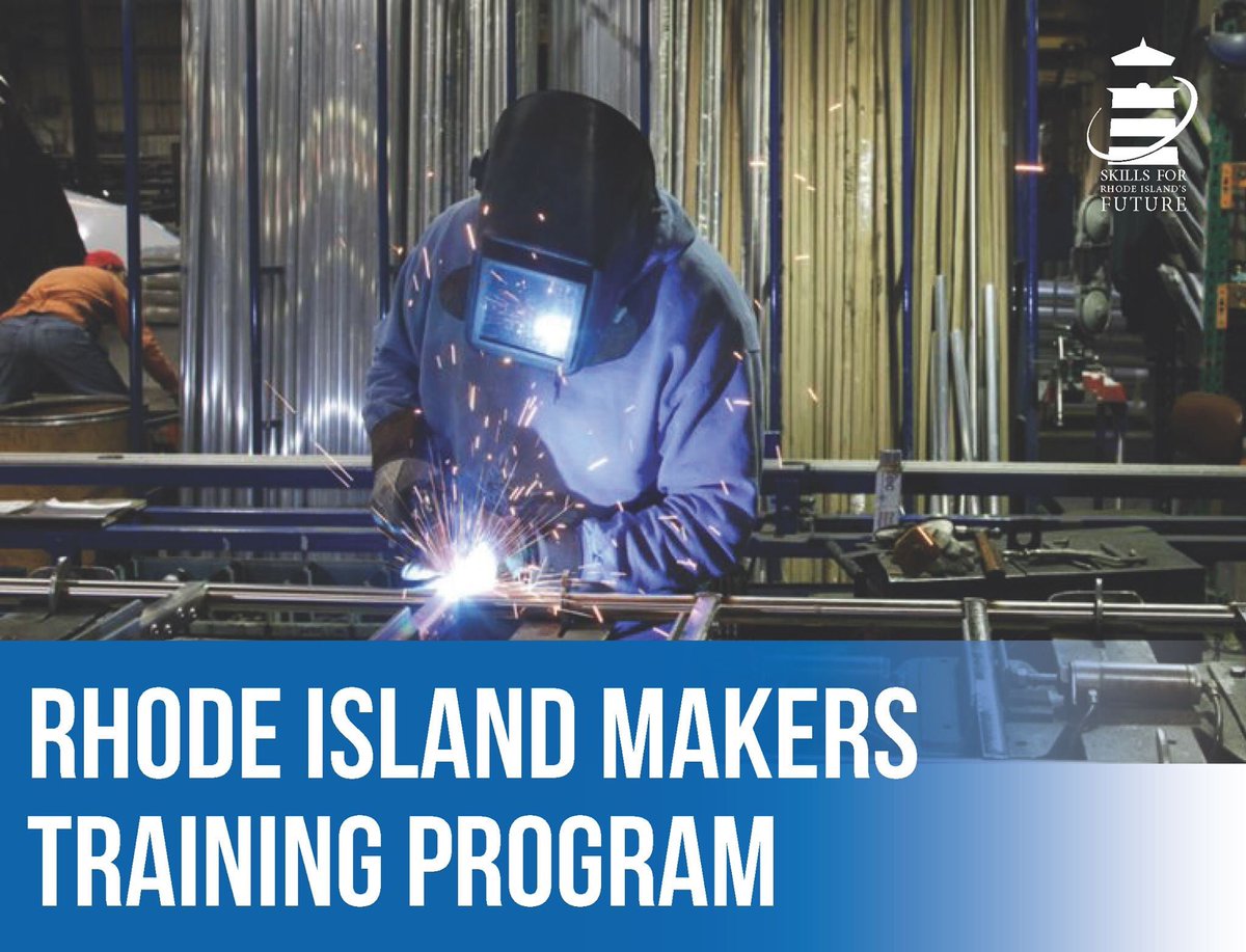 When you fuse together high-quality training opportunities with motivated individuals eager to learn, you create career pathways for all.

Another strong cohort of Rhode Islanders began the RI Makers Welding Training Program at UA Local 51 this week.

#Welding #RealJobsRI