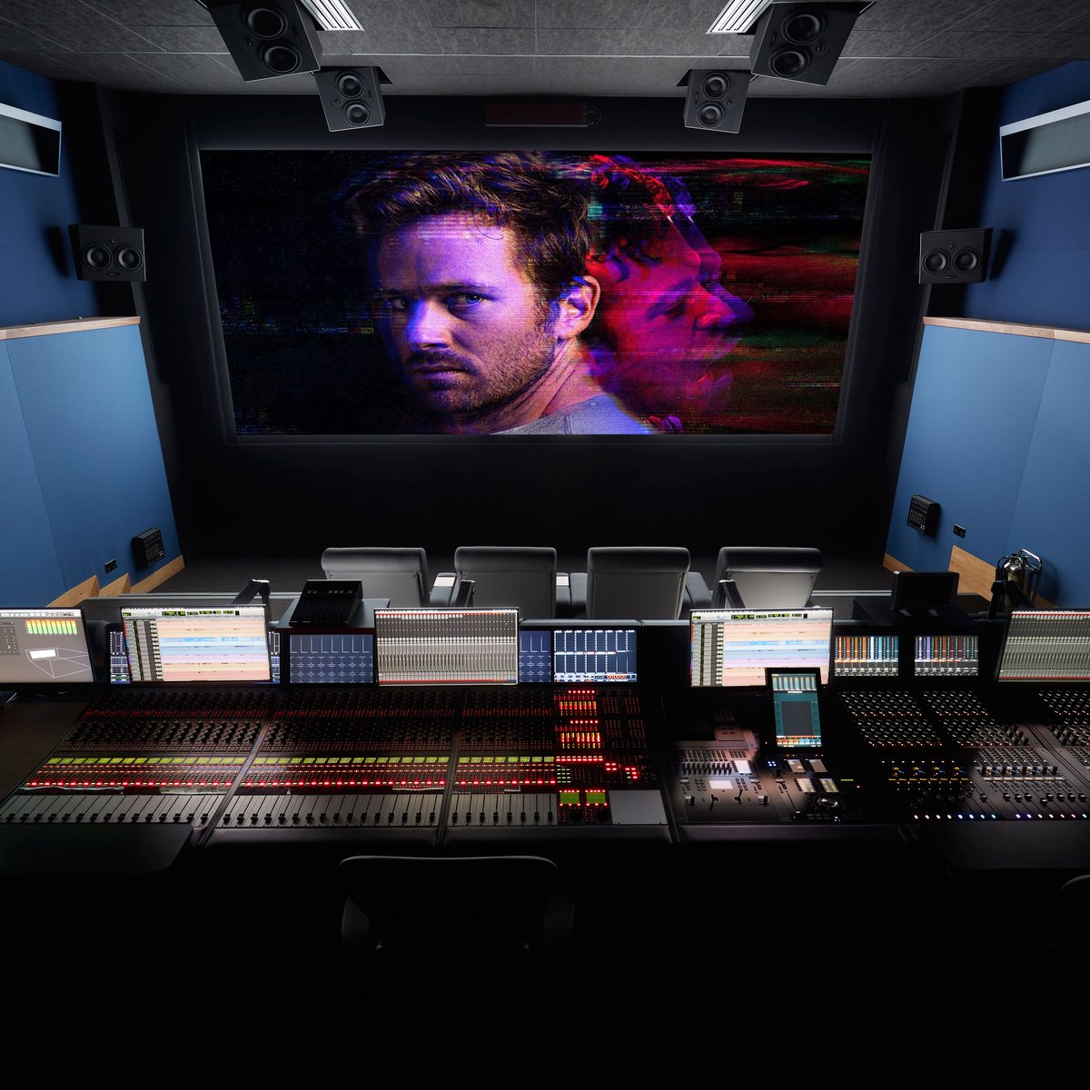 Wounds is the latest horror flick from @Netflix, starring @ArmieHammer and Dakota Johnson.

The film’s final sound was mixed in the Mix Stage by sound supervisor &amp; re-recording mixer, <a href="/RoHeap/">Roland Heap</a>, assisted by our re-recording mixer Kobi Quist and mix technician Jack Cheetham.