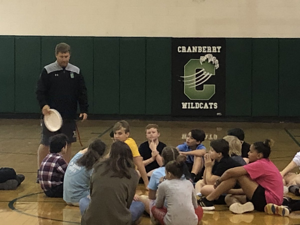 We have a great Physical Education program, we are fortunate to have Coach Hayes!