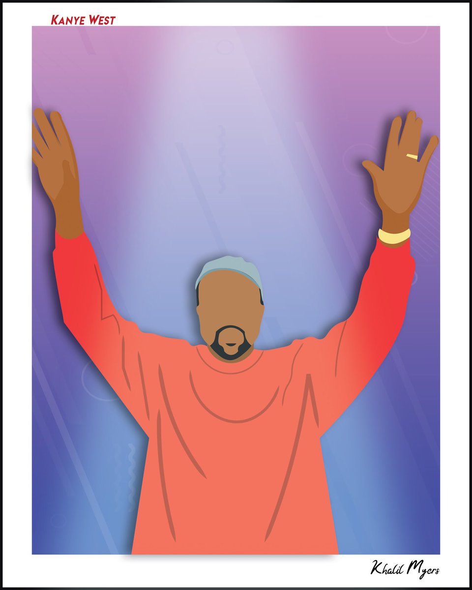 MyersBit's tweet image. I'm ahead of my time, sometimes years out
So the powers that be won't let me get my ideas out! Kanye West -gone #adobeillustrator #adobephotoshop #illustrator #modernart #kanyewest #graphicdesign #graphicdesignerslife #minimalism